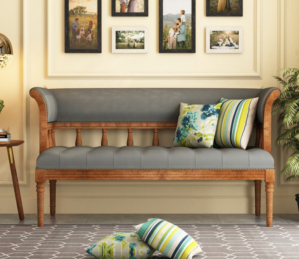 Reyes Bench With Back Rest