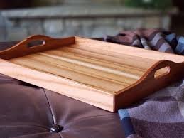 Laurel Rectangle Medium Serving Tray
