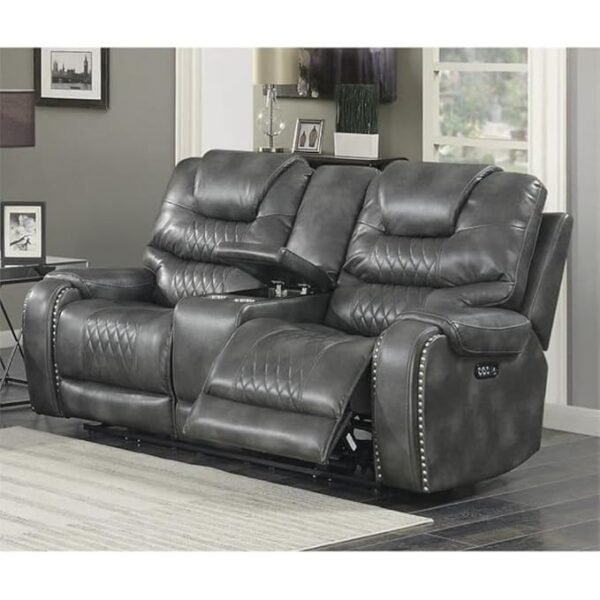 Valencia Leatherette Two Seater Manual Recliner
