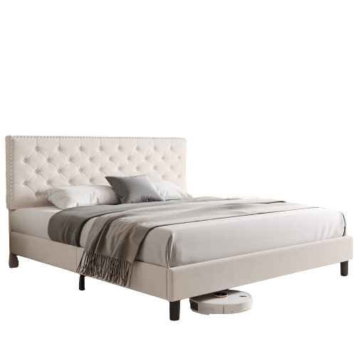 Upholstered King Size Beds