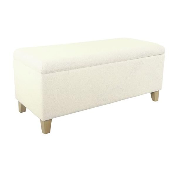 Camy Bench With Storage White