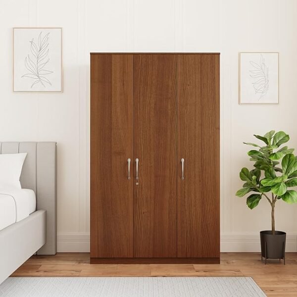 Scarlet Engineered Wood 3 Door Cupboard