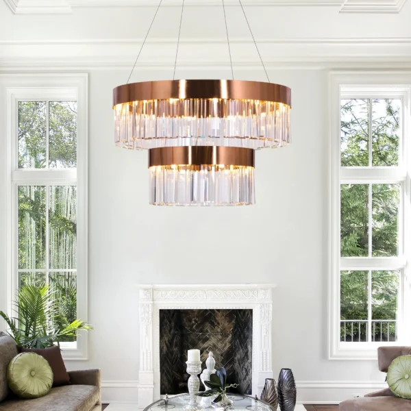 Center of Attention Twin Collection Chandelier