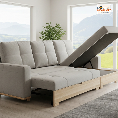 Austria Sofa Cum Bed With Box Storage