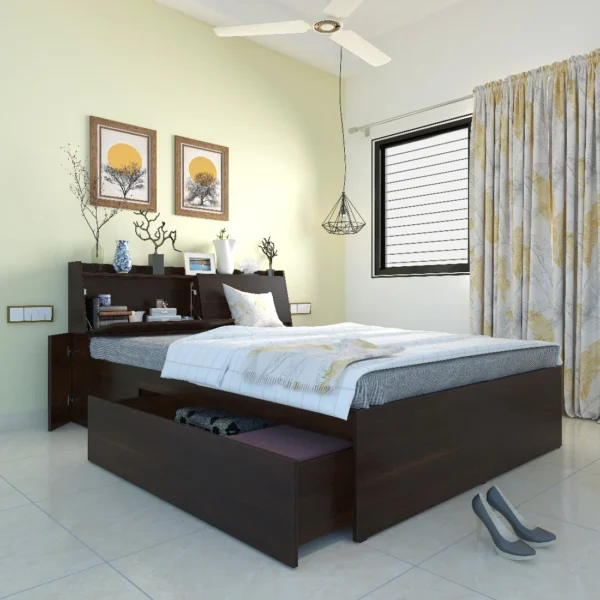 Barriss Bed With Box Storage
