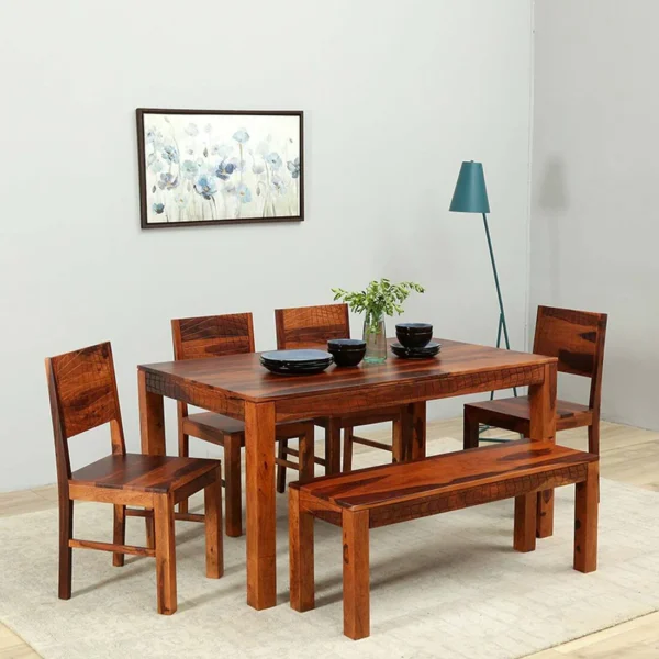 Mcbeth 8 Seater Dining Set with Storage