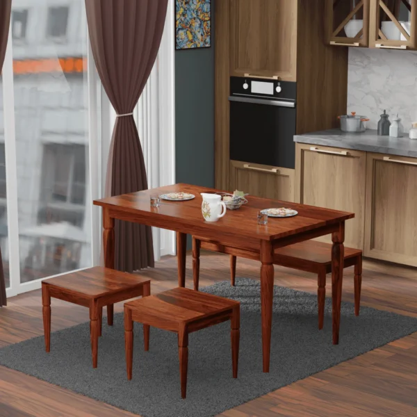 Mcbeth Compact 4 Seater Dining Table