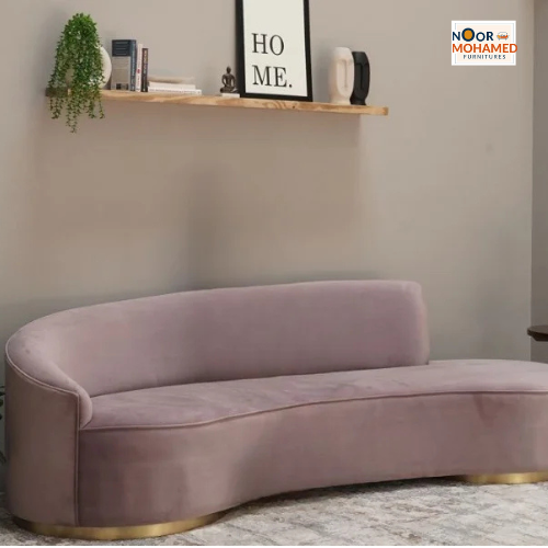 Osbert 3 Seater Curved Sofa