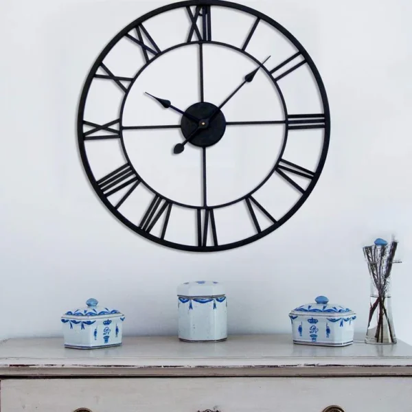 Oxford Mild Steel Analog Wall Clock
