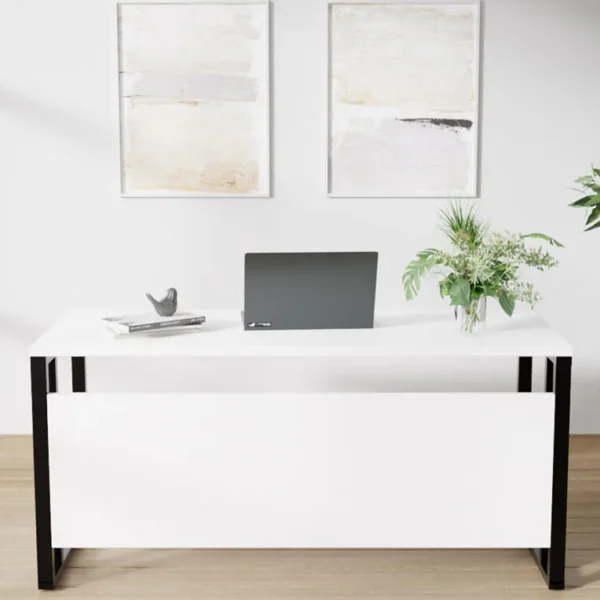 Horizon L shape Modular Office Table with Storage