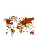 Wooden World Maps