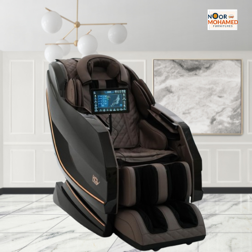 eRelaxicPro 5D Mechanism Massage Chair with Zero Gravity, Full Body Stretch, Heat Therapy and Patent Roller