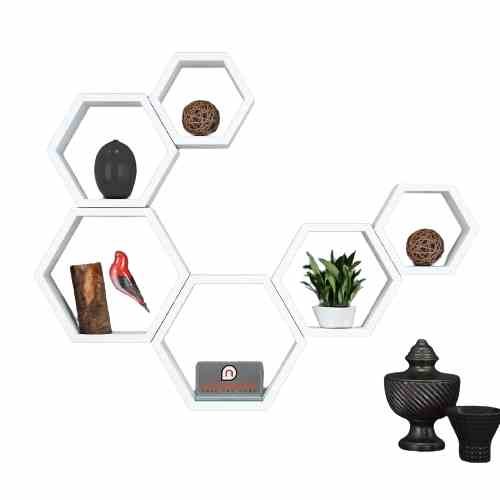 Hexagon Wall Shelves