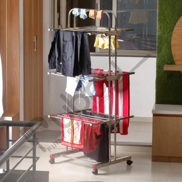 Folding Stainless Steel Moduler Clothes Drying Rack