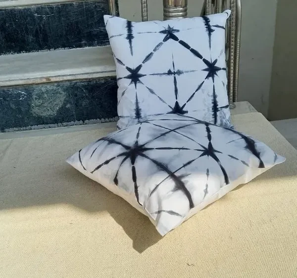 Popsicle Tie Dye Printed Cotton Cushion Cover