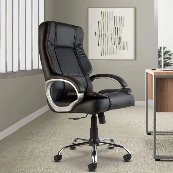 Bristow Black High Back Office Revolving Chair